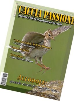 Caccia Passione – Maggio 2016
