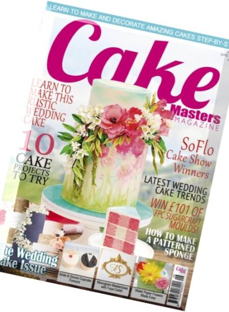Cake Masters – June 2016 Cover