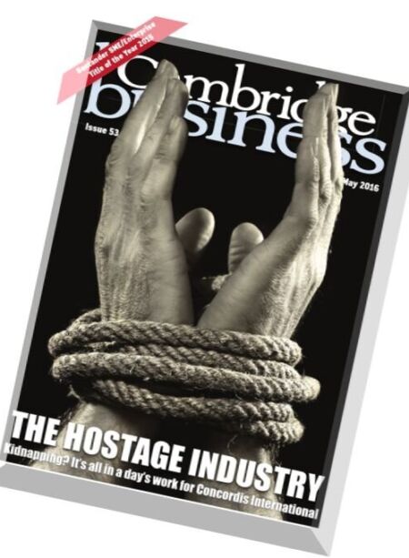 Cambridge Business – May 2016 Cover