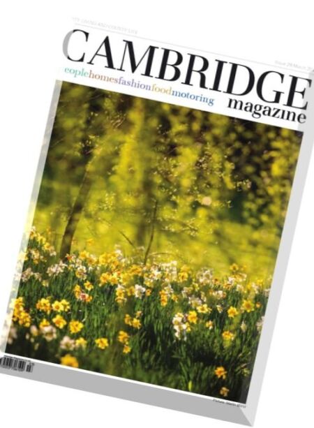 Cambridge Magazine – March 2016 Cover