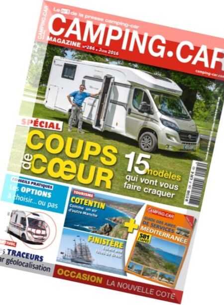 Camping-Car – Juin 2016 Cover