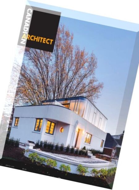Canadian Architect – April 2016 Cover