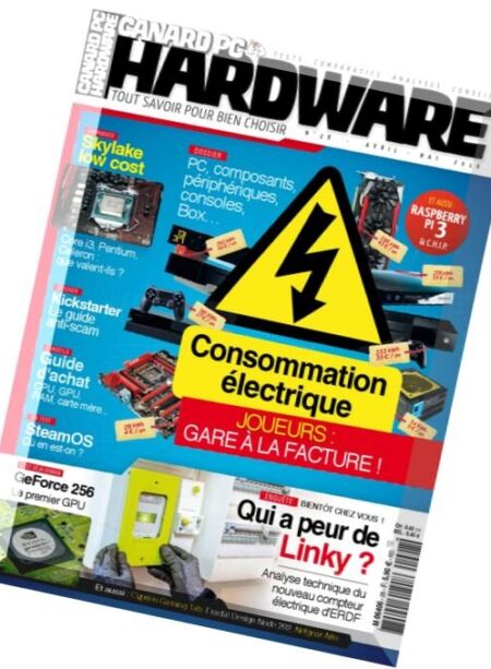 Canard PC Hardware – Avril-Mai 2016 Cover