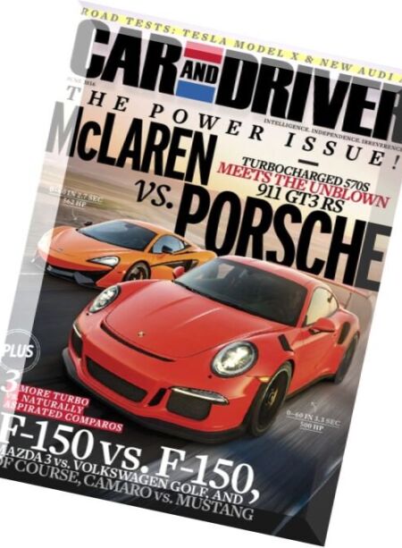 Car and Driver – June 2016 Cover