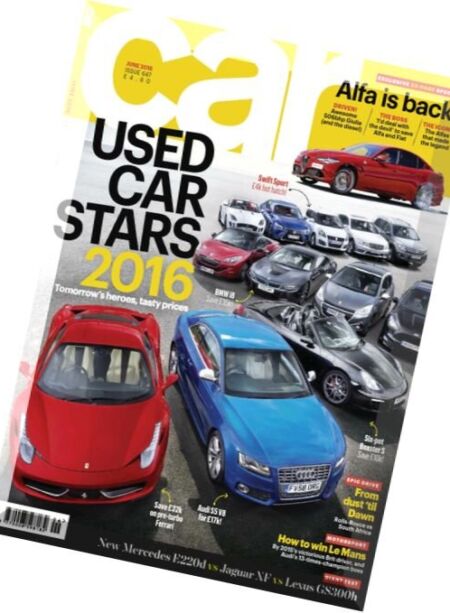 CAR UK – June 2016 Cover