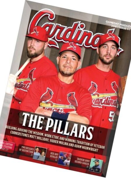 Cardinals Gameday – Issue 1, 2016 Cover