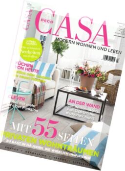 Casa Deco – Juni-August 2016
