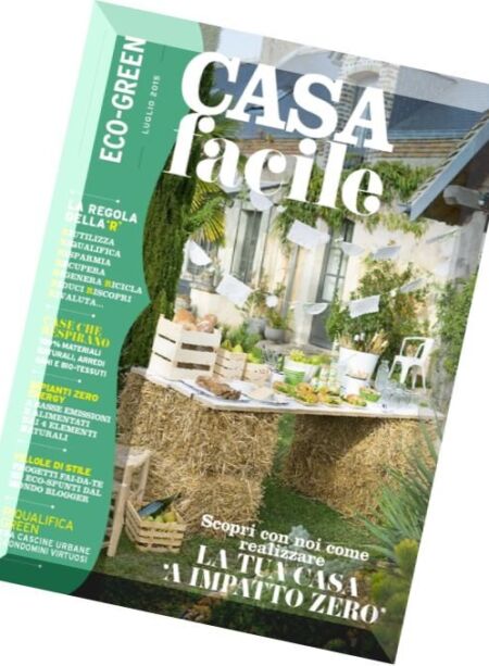 Casa Facile – Evo-Green – Luglio 2015 Cover