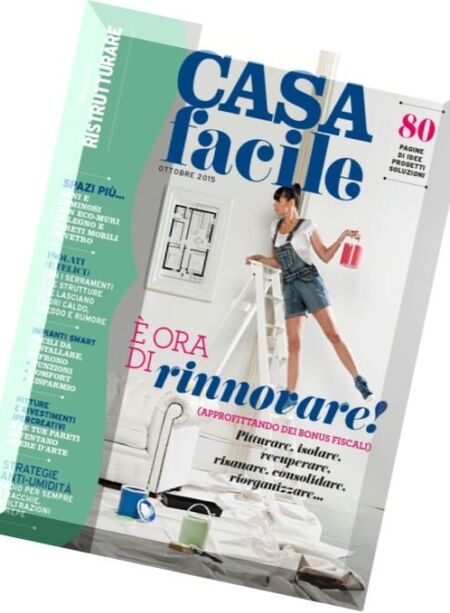 Casa Facile – Speciale Ristrutturare Ottobre 2015 Cover
