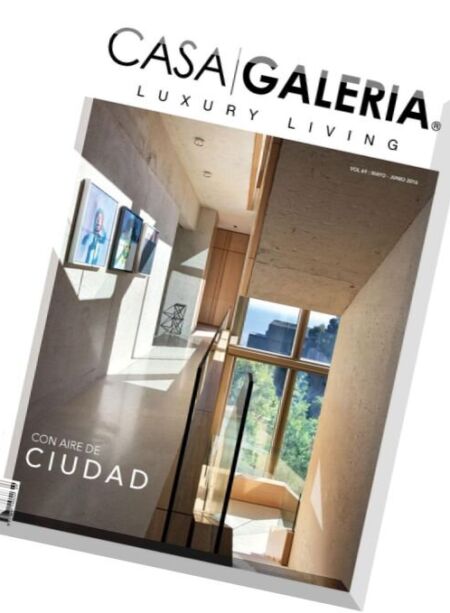 Casa Galeria – Mayo-Junio 2016 Cover