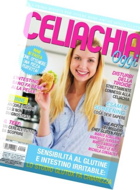 Celiachia Oggi – Maggio-Giugno 2016 Cover