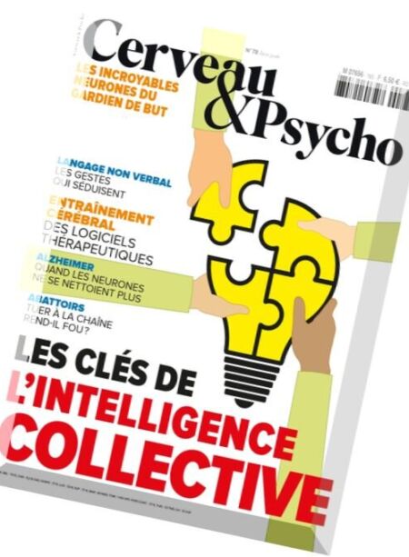 Cerveau & Psycho – Juin 2016 Cover