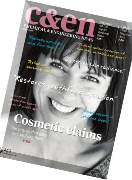 Chemical & Engineering News – 9 May 2016 Cover