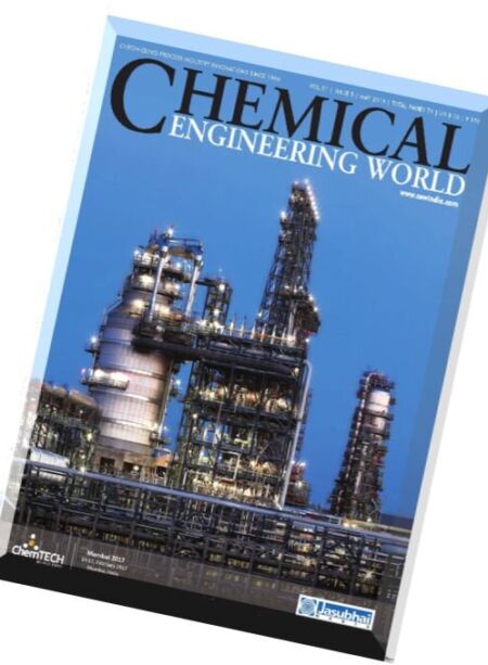 Chemical Engineering World – May 2016 Cover