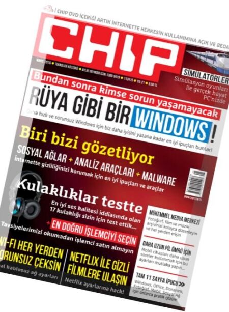Chip Turkey – Mayis 2016 Cover