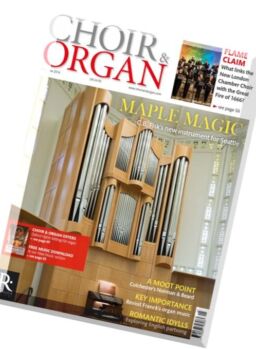 Choir & Organ – May-June 2016