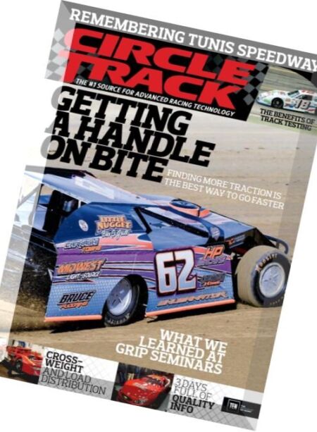 Circle Track – August 2016 Cover