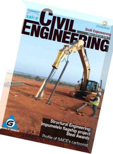 Civil Engineering – March 2016 Cover