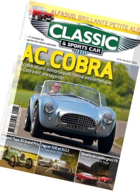Classic & Sports Car France – Mai 2016 Cover
