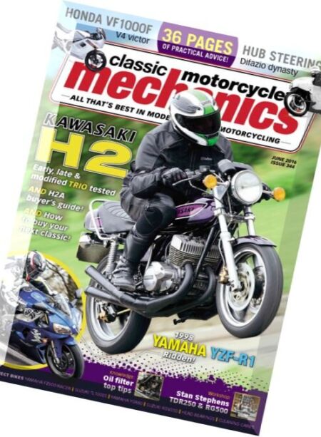Classic Motorcycle Mechanics – June 2016 Cover