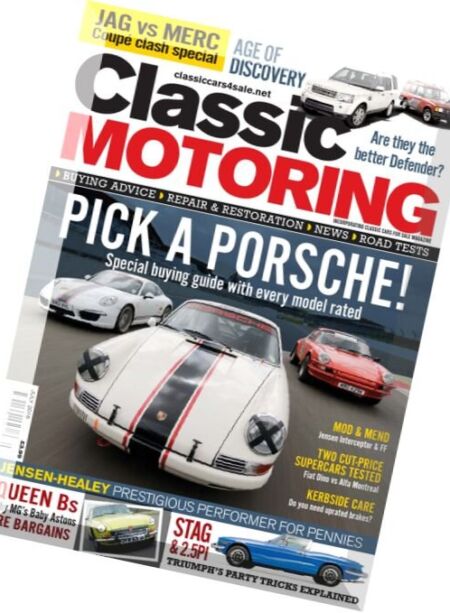 Classic Motoring – July 2016 Cover