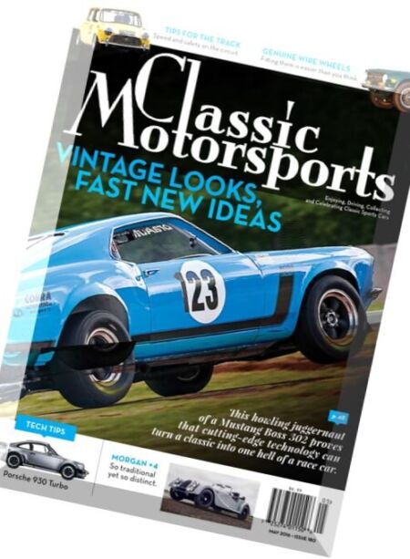 Classic Motorsports – May 2016 Cover