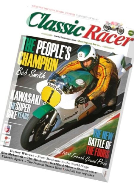 Classic Racer – July-August 2016 Cover