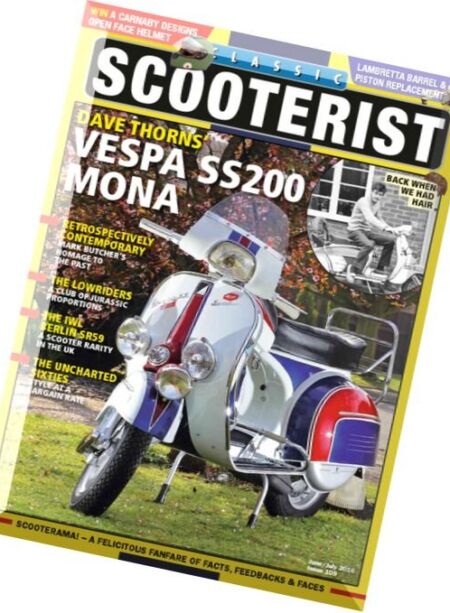 Classic Scooterist – June-July 2016 Cover