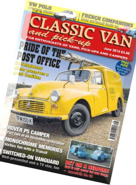 Classic Van & Pick-up – June 2016 Cover