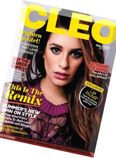Cleo Malaysia – May 2016 Cover