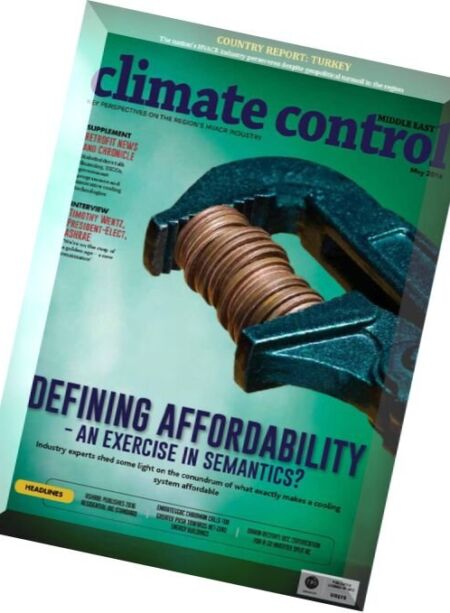 Climate Control Middle East – May 2016 Cover