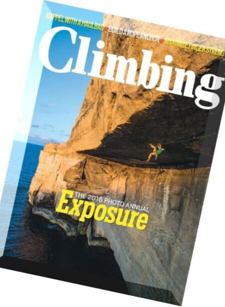 Climbing – June 2016 Cover