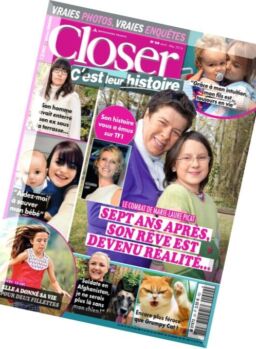 Closer C’est Leur Histoire – Avril-Mai 2016