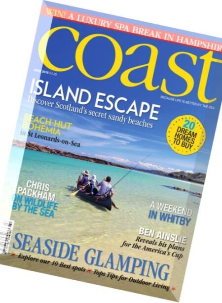 Coast Magazine – July 2016 Cover