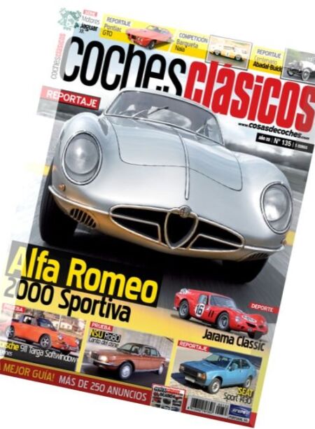 Coches Clasicos – Mayo 2016 Cover