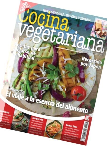 Cocina Vegetariana – Mayo 2016 Cover