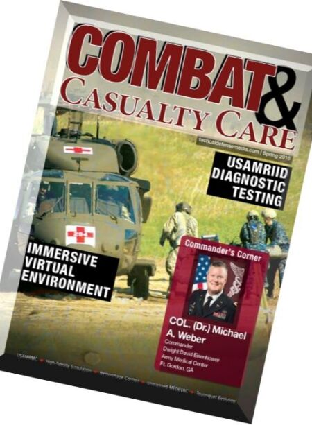 Combat & Casualty Care – Spring 2016 Cover