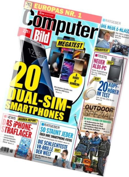 Computer Bild – Nr.11, 2016 Cover