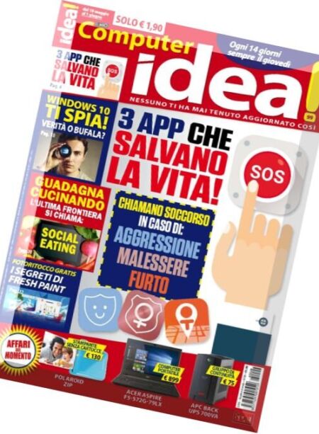 Computer Idea – 19 Maggio 2016 Cover