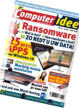 Computer Idee – Nr.10, 19 April – 3 Mei 2016