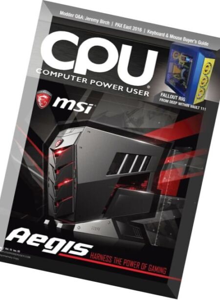 Computer Power User – May 2016 Cover
