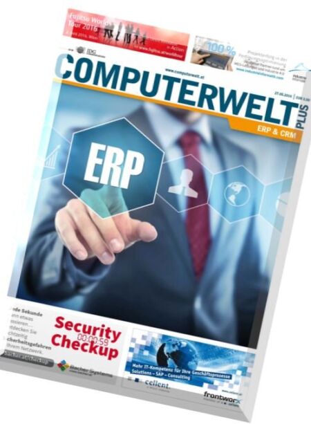 Computerwelt – Nr.9, 2016 Cover