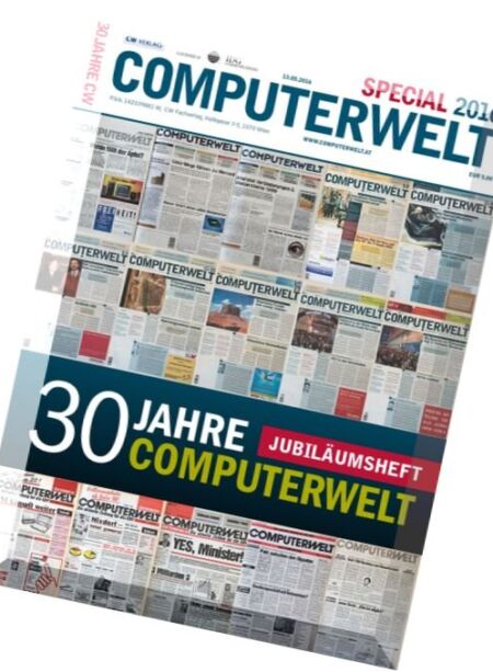 Computerwelt – Special 30 Jahre Computerwelt 2016 Cover