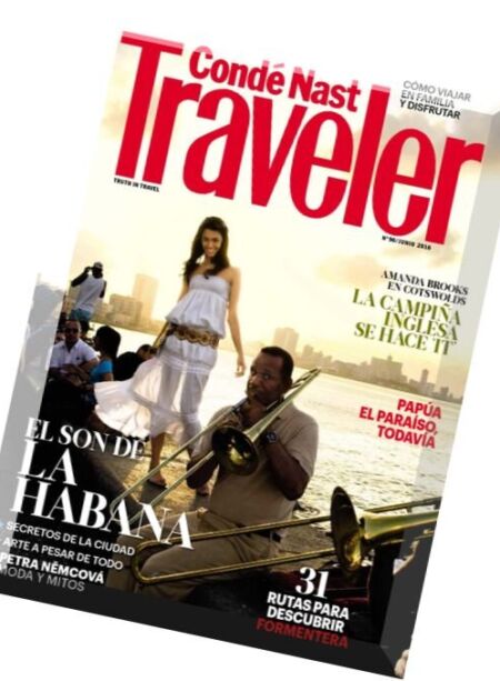 Conde Nast Traveler Spain – Junio 2016 Cover