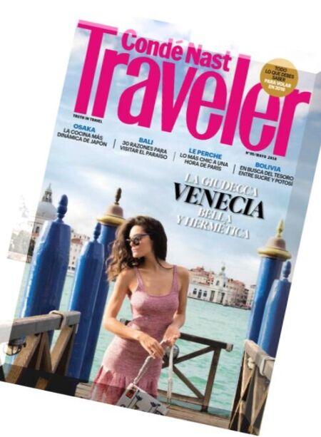 Conde Nast Traveler Spain – Mayo 2016 Cover