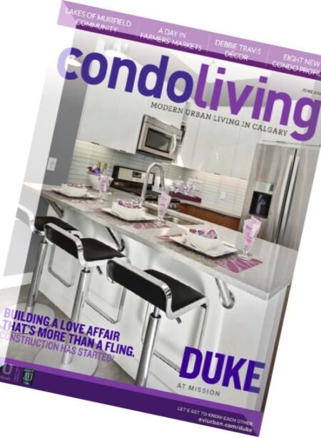 Condo Living – June 2016 Cover
