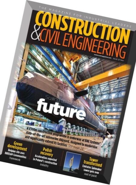 Construction & Civil Engineering – May 2016 Cover