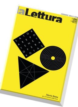 Corriere della Sera La Lettura – 1 Maggio 2016