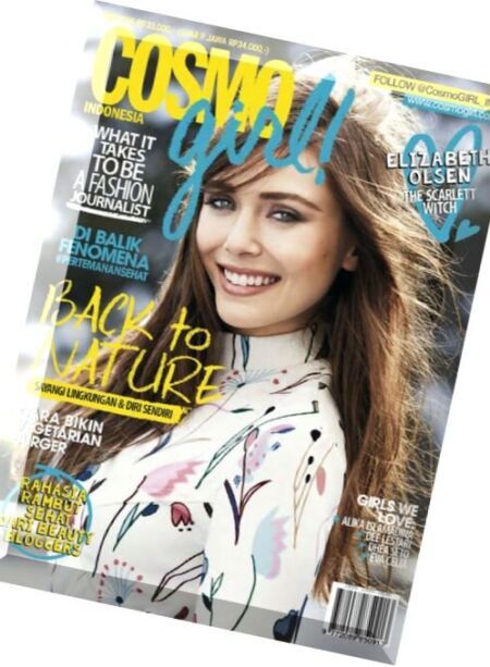 CosmoGirl! Indonesia – May 2016 Cover