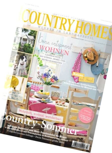 Country Homes – Mai-Juni 2016 Cover